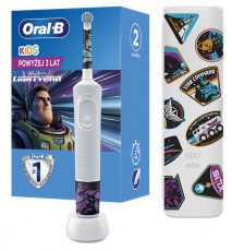 Oral-B Kids 3+ Lightyear utazótokkal gyerek elektromos fogkefe Szépségápolás / Egészség - Száj / fog ápolás - Elektromos fogkefe - 442519