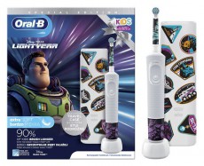 Oral-B Kids 3+ Lightyear utazótokkal gyerek elektromos fogkefe Szépségápolás / Egészség - Száj / fog ápolás - Elektromos fogkefe - 442519