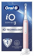 Oral-B iO3 elektromos fogkefe Blush Pink Szépségápolás / Egészség - Száj / fog ápolás - Elektromos fogkefe - 493814