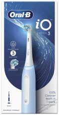 Oral-B iO3 elektromos fogkefe Ice Blue Szépségápolás / Egészség - Száj / fog ápolás - Elektromos fogkefe - 493815