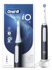 Oral-B iO3 elektromos fogkefe - Matt Black Szépségápolás / Egészség - Száj / fog ápolás - Elektromos fogkefe - 494905