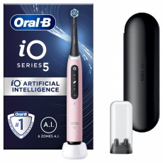 Oral-B iO5 Pink elektromos fogkefe Szépségápolás / Egészség - Száj / fog ápolás - Elektromos fogkefe - 499858