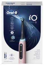 Oral-B iO5 Pink elektromos fogkefe Szépségápolás / Egészség - Száj / fog ápolás - Elektromos fogkefe - 499858