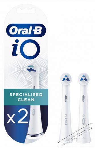 Oral-B iO Spec Clean 2 db RB fogkefefej Szépségápolás / Egészség - Száj / fog ápolás - Kiegészítő - 500585