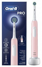 Oral-B PRO1 Pink Cross Action elektromos fogkefe Szépségápolás / Egészség - Száj / fog ápolás - Elektromos fogkefe - 500598