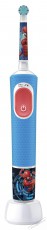 Oral-B Pro Kids Spiderman elektromos fogkefe gyerekeknek, 2D tisztítás, 2 program, 1 vég, 4 matrica, kék Szépségápolás / Egészség - Száj / fog ápolás - Elektromos fogkefe - 500925