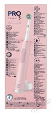 Oral-B PRO3 Pink X-Clean elektromos fogkefe Szépségápolás / Egészség - Száj / fog ápolás - Elektromos fogkefe - 502486