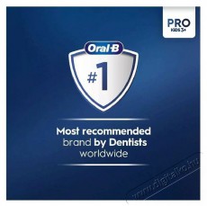 Oral-B Pro Kids Frozen elektromos fogkefe gyerekeknek, 2D tisztítás, 2 program, 1 vég, 4 matrica, utazókészlet, Kék Szépségápolás / Egészség - Száj / fog ápolás - Elektromos fogkefe - 503149