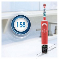 Oral-B Vitality Star Wars Elektromos Fogkefe Gyermekeknek, 7600 Rezgés/Perc, 2D Tisztítás, 2 Program, 1 Vég, 4 Matrica, Utazó Készlet, Piros Szépségápolás / Egészség - Száj / fog ápolás - Elektromos fogkefe - 503148