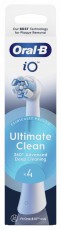 Oral-B iO fogkefefej Ultimate Clean fehér 4 db Szépségápolás / Egészség - Száj / fog ápolás - Elektromos fogkefe - 505330