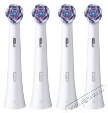 Oral-B iO fogkefefej Radiant White 4 db - fekete Szépségápolás / Egészség - Száj / fog ápolás - Elektromos fogkefe - 505329