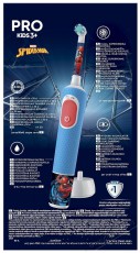 Oral-B CEUAIL D103.413.2K Spiderman Hbox PTHBR Elektromos fogkefe Szépségápolás / Egészség - Száj / fog ápolás - Elektromos fogkefe - 525457