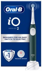 Oral-B iO 2 Forest Green Elektromos fogkefe Szépségápolás / Egészség - Száj / fog ápolás - Elektromos fogkefe - 525460