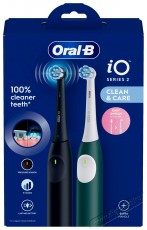 Oral-B iO 2 Night Black & Forest Green Elektromos fogkefe Szépségápolás / Egészség - Száj / fog ápolás - Elektromos fogkefe - 525461
