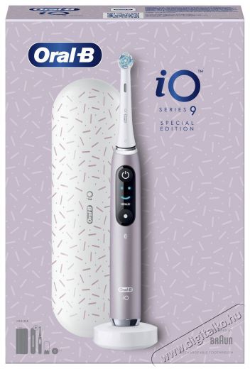 Oral-B iO 9 Rose Quartz speciális sorozat Elektromos fogkefe Szépségápolás / Egészség - Száj / fog ápolás - Elektromos fogkefe - 525464