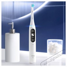 Oral-B iO Series 6s White Elektromos fogkefe Sz&eacute;ps&eacute;g&aacute;pol&aacute;s / Eg&eacute;szs&eacute;g - Sz&aacute;j / fog &aacute;pol&aacute;s - Elektromos fogkefe - 525465