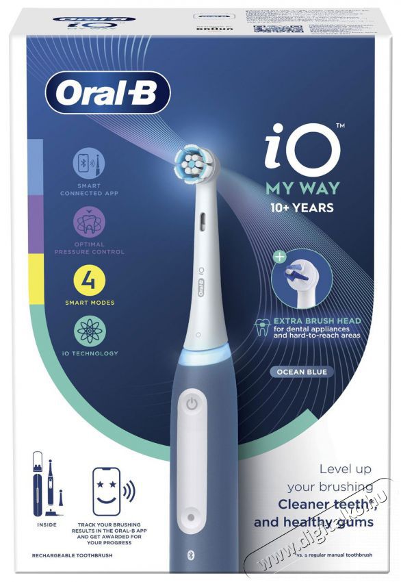 Oral-B iO Teens My Way M&aacute;gneses fogkefe Sz&eacute;ps&eacute;g&aacute;pol&aacute;s / Eg&eacute;szs&eacute;g - Sz&aacute;j / fog &aacute;pol&aacute;s - Elektromos fogkefe - 525468