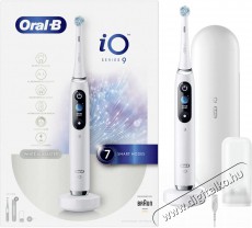 Oral-B iO 9, fehér Elektromos fogkefe Szépségápolás / Egészség - Száj / fog ápolás - Elektromos fogkefe - 528791