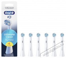 Oral-B iO Ultimate Clean, 6 db fogkefe p&oacute;tfej Sz&eacute;ps&eacute;g&aacute;pol&aacute;s / Eg&eacute;szs&eacute;g - Sz&aacute;j / fog &aacute;pol&aacute;s - Elektromos fogkefe - 530924