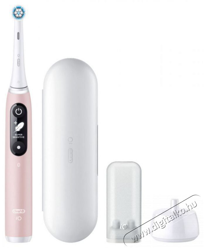 Oral-B iO6 Pink elektromos fogkefe Sz&eacute;ps&eacute;g&aacute;pol&aacute;s / Eg&eacute;szs&eacute;g - Sz&aacute;j / fog &aacute;pol&aacute;s - Elektromos fogkefe - 502485