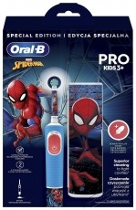 Oral-B D103 Vitality PRO Spiderman gyerek elektromos fogkefe tokkal Szépségápolás / Egészség - Száj / fog ápolás - Elektromos fogkefe - 502488