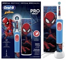 Oral-B D103 Vitality PRO Spiderman gyerek elektromos fogkefe tokkal Szépségápolás / Egészség - Száj / fog ápolás - Elektromos fogkefe - 502488