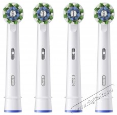 Oral-B Cross Action elektromos fogkefe fej, 10 db Sz&eacute;ps&eacute;g&aacute;pol&aacute;s / Eg&eacute;szs&eacute;g - Sz&aacute;j / fog &aacute;pol&aacute;s - Kieg&eacute;sz&iacute;tő - 535890