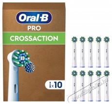 Oral-B Cross Action elektromos fogkefe fej, 10 db Sz&eacute;ps&eacute;g&aacute;pol&aacute;s / Eg&eacute;szs&eacute;g - Sz&aacute;j / fog &aacute;pol&aacute;s - Kieg&eacute;sz&iacute;tő - 535890