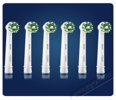 Oral-B Pro Cross Action elektromos fogkefe p&oacute;tfej, 6db Sz&eacute;ps&eacute;g&aacute;pol&aacute;s / Eg&eacute;szs&eacute;g - Sz&aacute;j / fog &aacute;pol&aacute;s - Kieg&eacute;sz&iacute;tő - 537565
