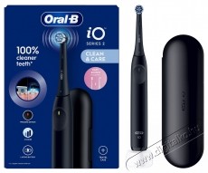 Oral-B iO2 elektromos fogkefe, Night Black, &eacute;jfekete Sz&eacute;ps&eacute;g&aacute;pol&aacute;s / Eg&eacute;szs&eacute;g - Sz&aacute;j / fog &aacute;pol&aacute;s - Elektromos fogkefe - 530974