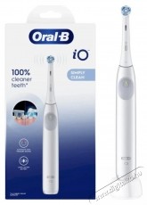 Oral-B iO2 elektromos fogkefe, Simple White, feh&eacute;r Sz&eacute;ps&eacute;g&aacute;pol&aacute;s / Eg&eacute;szs&eacute;g - Sz&aacute;j / fog &aacute;pol&aacute;s - Elektromos fogkefe - 530975