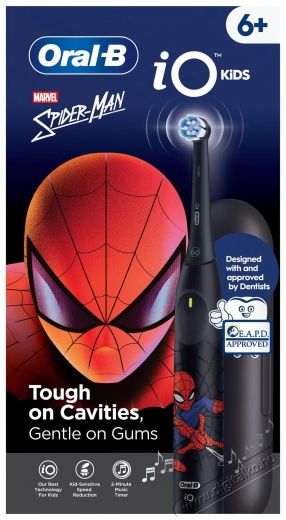 Oral-B iO Kids Marvel P&oacute;kember Elektromos fogkefe Sz&eacute;ps&eacute;g&aacute;pol&aacute;s / Eg&eacute;szs&eacute;g - Sz&aacute;j / fog &aacute;pol&aacute;s - Elektromos fogkefe - 540051