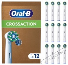 Oral-B Cross Action elektromos fogkefe fej, 12 db Sz&eacute;ps&eacute;g&aacute;pol&aacute;s / Eg&eacute;szs&eacute;g - Sz&aacute;j / fog &aacute;pol&aacute;s - Kieg&eacute;sz&iacute;tő - 540530