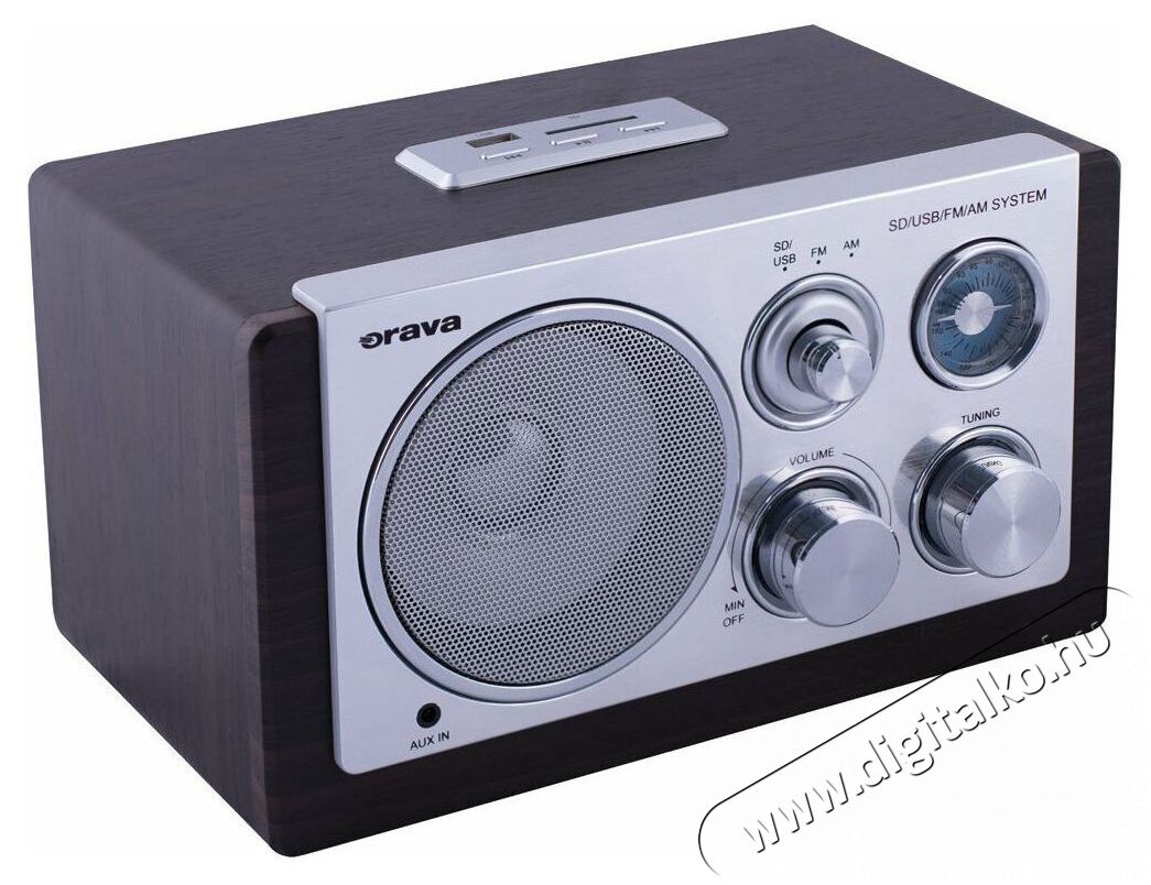 Orava RR-29B retro rádió Audio-Video / Hifi / Multimédia - Rádió / órás rádió - Asztali rádió - 377970