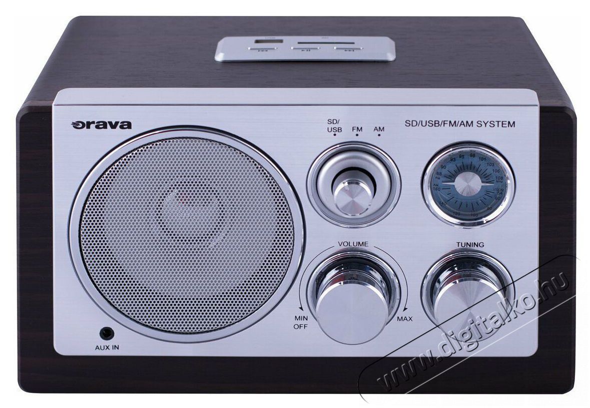 Orava RR-29B retro rádió Audio-Video / Hifi / Multimédia - Rádió / órás rádió - Asztali rádió - 377970