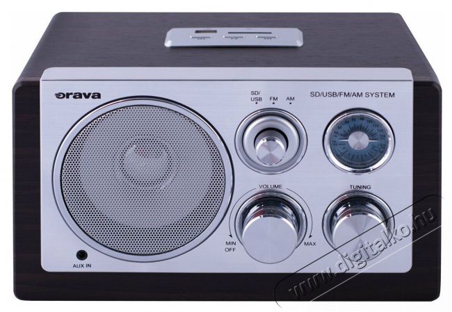 Orava RR-29B retro rádió Audio-Video / Hifi / Multimédia - Rádió / órás rádió - Asztali rádió - 377970