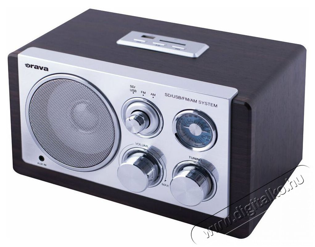 Orava RR-29B retro rádió Audio-Video / Hifi / Multimédia - Rádió / órás rádió - Asztali rádió - 377970