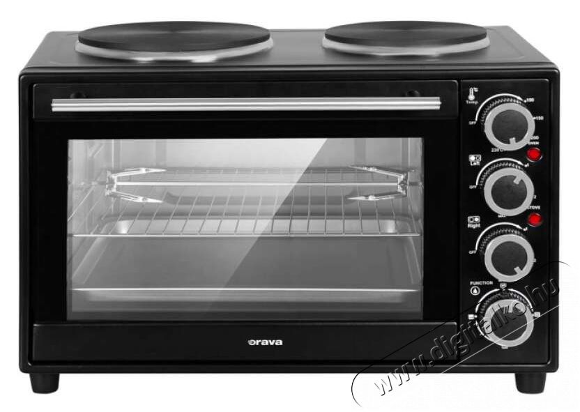 Orava EC-322 minikonyha 3600W Konyhai termékek - Sütő-főzőlap, tűzhely (szabadonálló) - Mini sütő / mini grill / mini konyha - 377966