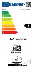 Orava LT-1095 Televíziók - LED televízió - 1080p Full HD felbontású - 505932