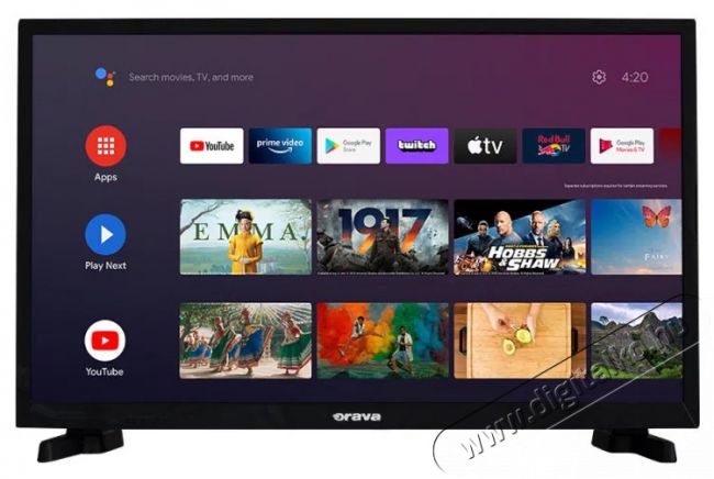 Orava LT-ANDR24 A01 Televíziók - LED televízió - 720p HD Ready felbontású - 505935
