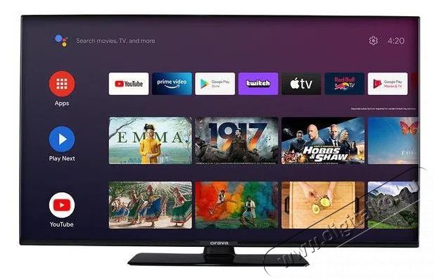 Orava LT-ANDR65 A01 Televíziók - LED televízió - UHD 4K felbontású - 505936