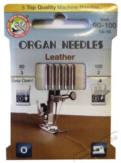 Organ LEATHER Tű H&aacute;ztart&aacute;s / Otthon / K&uuml;lt&eacute;r - Varr&oacute;g&eacute;p - 525477