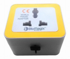 Orion BM-UTA2U BluMagix utazó univerzális hálózati csatlakozó USB-vel Háztartás / Otthon / Kültér - Világítás / elektromosság - Hálózati elosztó / hosszabbító / adapter - 305755