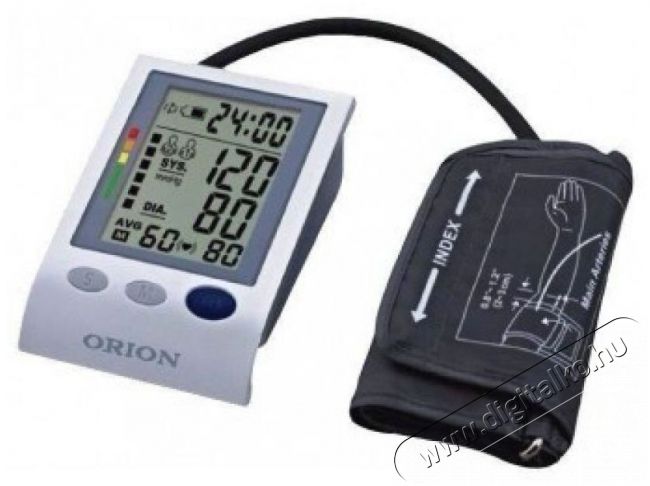 Orion OBPM-1530 vérnyomásmérő Szépségápolás / Egészség - Vérnyomásmérő - Felkaros vérnyomásmérő - 296796