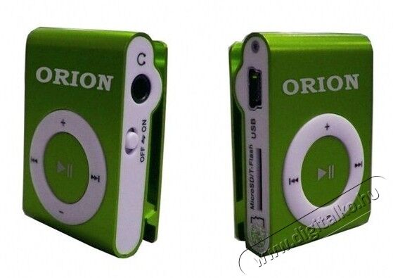 Orion OMP-09GR mp3 lejátszó - zöld Audio-Video / Hifi / Multimédia - Hordozható CD / DVD / Multimédia készülék - MP3/MP4 lejátszó - 308665