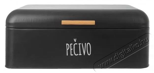 Orion Kenyértartó bádog/bambusz 42x24x16,5 cm BLACK Konyhai termékek - Egyéb / Konyhai kiegészítő - 522005