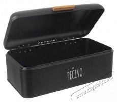 Orion Kenyértartó bádog/bambusz 42x24x16,5 cm BLACK Konyhai termékek - Egyéb / Konyhai kiegészítő - 522005