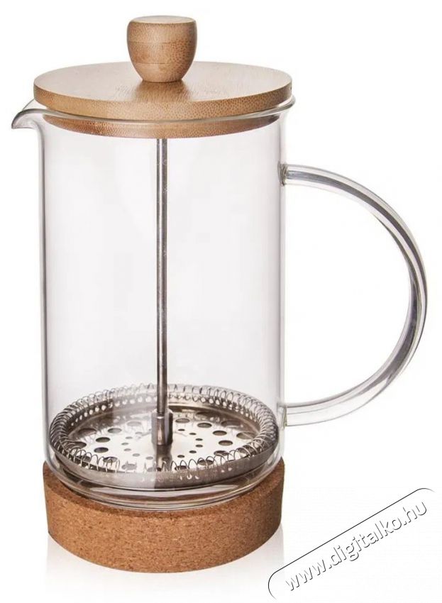 Orion CORK 0,75 l üveg/rozsdamentes acél/bambusz kávéskanna CORK 0,75 l Konyhai termékek - Kávéfőző / kávéörlő / kiegészítő - Kávéfőző kiegészítő - 525497