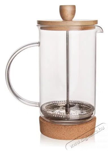 Orion CORK üveg / rozsdamentes acél / bambusz CORK teáskancsó 1 l Konyhai termékek - Kávéfőző / kávéörlő / kiegészítő - Kávéfőző kiegészítő - 525498