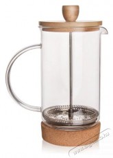 Orion CORK üveg / rozsdamentes acél / bambusz CORK teáskancsó 1 l Konyhai termékek - Kávéfőző / kávéörlő / kiegészítő - Kávéfőző kiegészítő - 525498